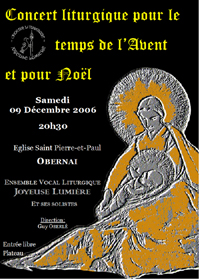 Affiche Noël 2005 Obernai